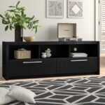 2 Drawer Ply Wood TV Stand