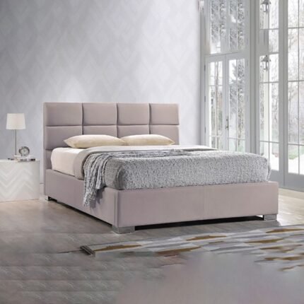 Gargan Fabric Upholstered Contemporary Platform Bed