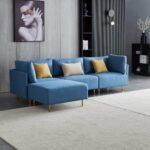 Govea 4-Piece Sleek and Stylish Sectional Sofa