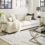 Lionel Modern Fabric Down-Filled Sofa