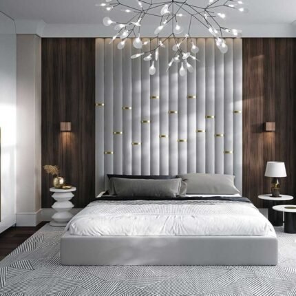 Cloud Comfort Personalized Wall Panel Headboard Bed