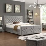 Royale Rest Velvet Upholstered Bed