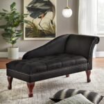 Simple Living Chaise Lounge with Storage