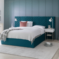 Sleep Scape Premium Luxury Wall Panel Headboard Bed