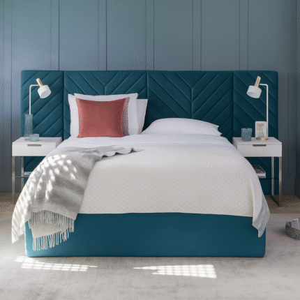 Luxury Wall panel headboard bed