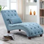 Tuxedo Tufted Chaise