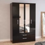 Kustom Deco Linch 4 Door Wardrobe