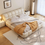 Elysian Light Luxury Leather Wrap Bed