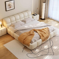 Leather Bed