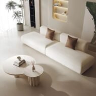 Fleece Fabric Sofa