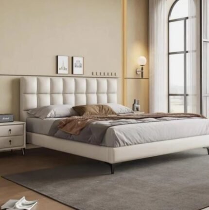 Leather Bed
