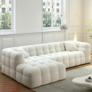 Prisma Corner Sofa Boucle Fabric