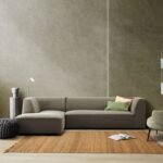 Aria 3 Seater L-Shape Polyester Sofa