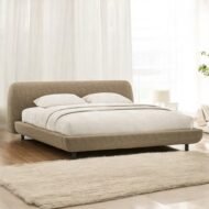 Beige Colour Bed