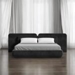 Milano Velvet Upholstered Bed