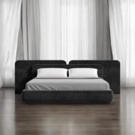 Velvet Upholstered Bed