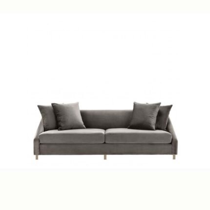 Candice Sofa - Savona Grey Velvet