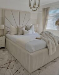 The Savoy Bed with Gold Trim - Image 2