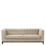 Aldgate Greige Velvet sofa