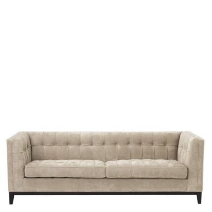 Aldgate Greige Velvet sofa