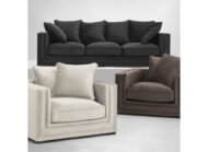 Eichholtz Sofa Menorca Jet Black 2