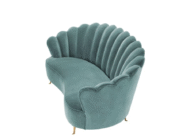 Eichholtz Sofa Messina Cameron Deep Turquoise 1