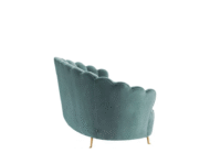 Eichholtz Sofa Messina Cameron Deep Turquoise