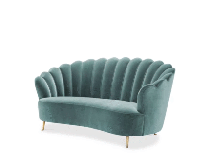 Eichholtz Sofa Messina Cameron Deep Turquoise 3