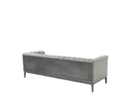 Eichholtz Sofa Raffles Grey Velvet 1