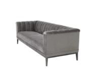 Sofa Raffles – Grey velvet