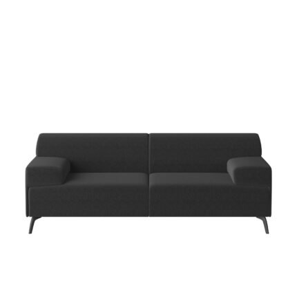 Sofa Lugano Rate Fabric Brown/Black