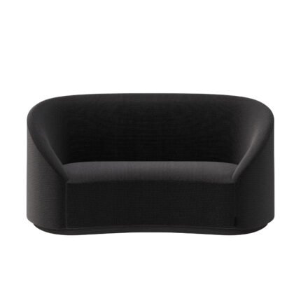 Sofa Curve - Rate Fabric Brown/Black