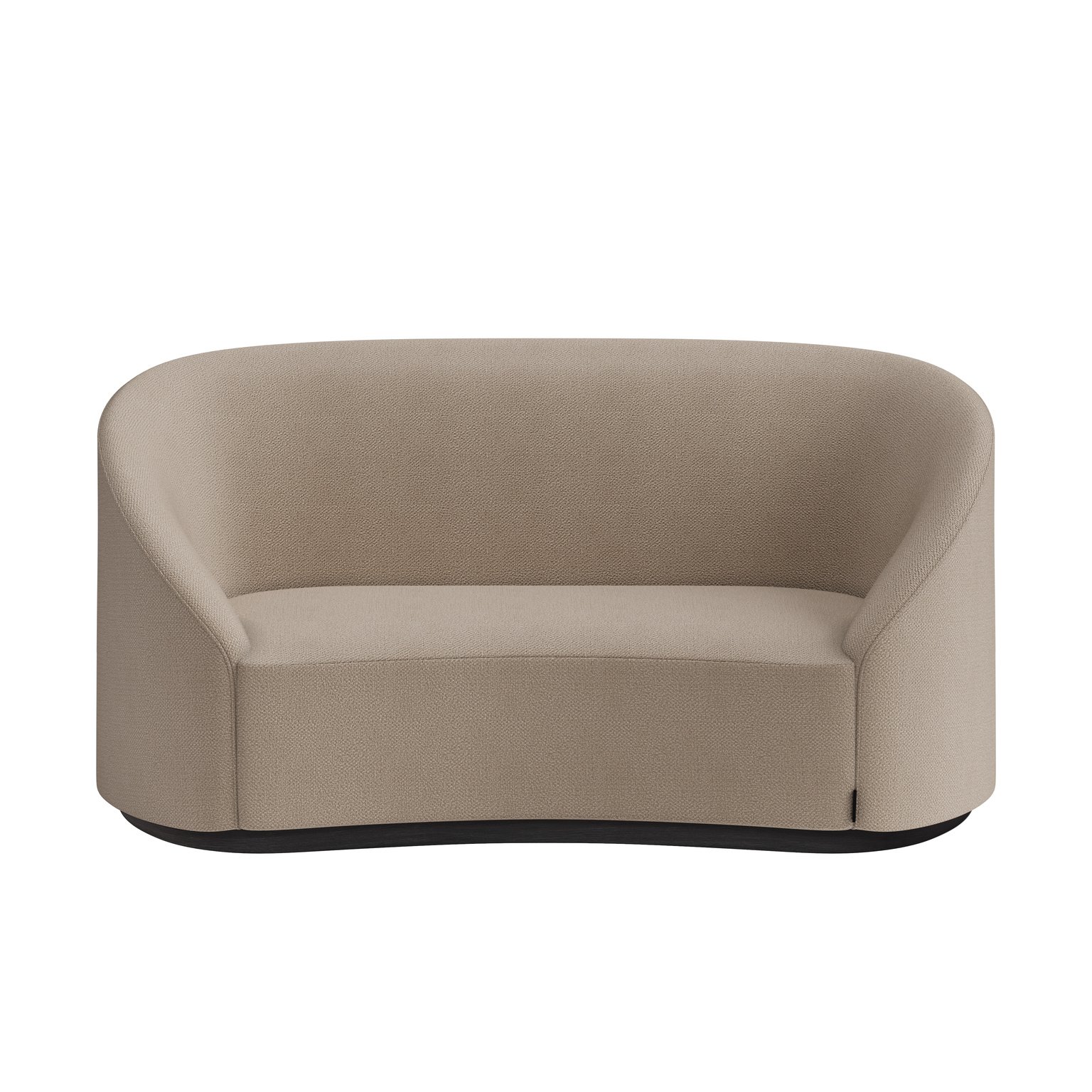 Curve Sofa - Boston Fabric Natural