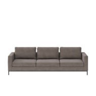 3 Seater Sofa Paris Fabric Mouse