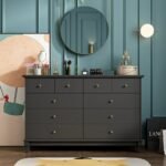 Double Dresser for Bedroom – 10 Drawer