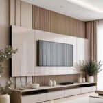 Modern Wall-Mounted TV Unit with Storage – Elegant Entertainment