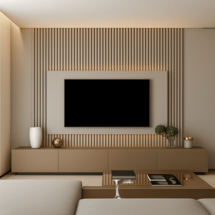 Modern Wall Decor TV Panel