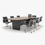 Kustom Deco Concord Wooden Meeting Table - Image 2