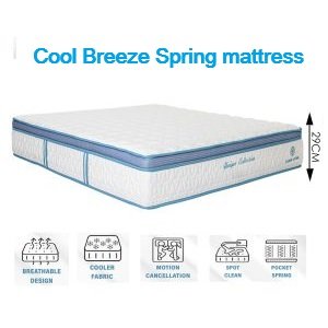 Kustom Deco Cool Breeze Pocket Spring Mattress