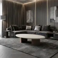 Aurelia Oval Coffee Table in Sharjah