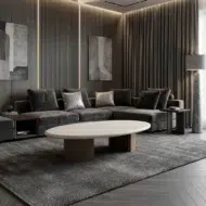 Aurelia Oval Coffee Table in Dubai UAE