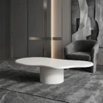 Bianca Organic Coffee Table UAE furniture customize by Kustomdeco