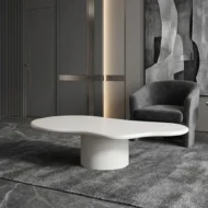Bianca Organic Coffee Table UAE furniture customize by Kustomdeco