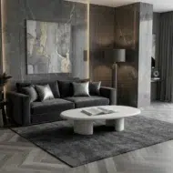 Lumina Oval Coffee Table in Ajman