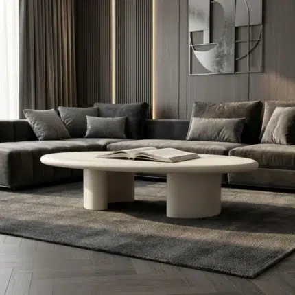 Lumina Oval Coffee Table in Al AIn
