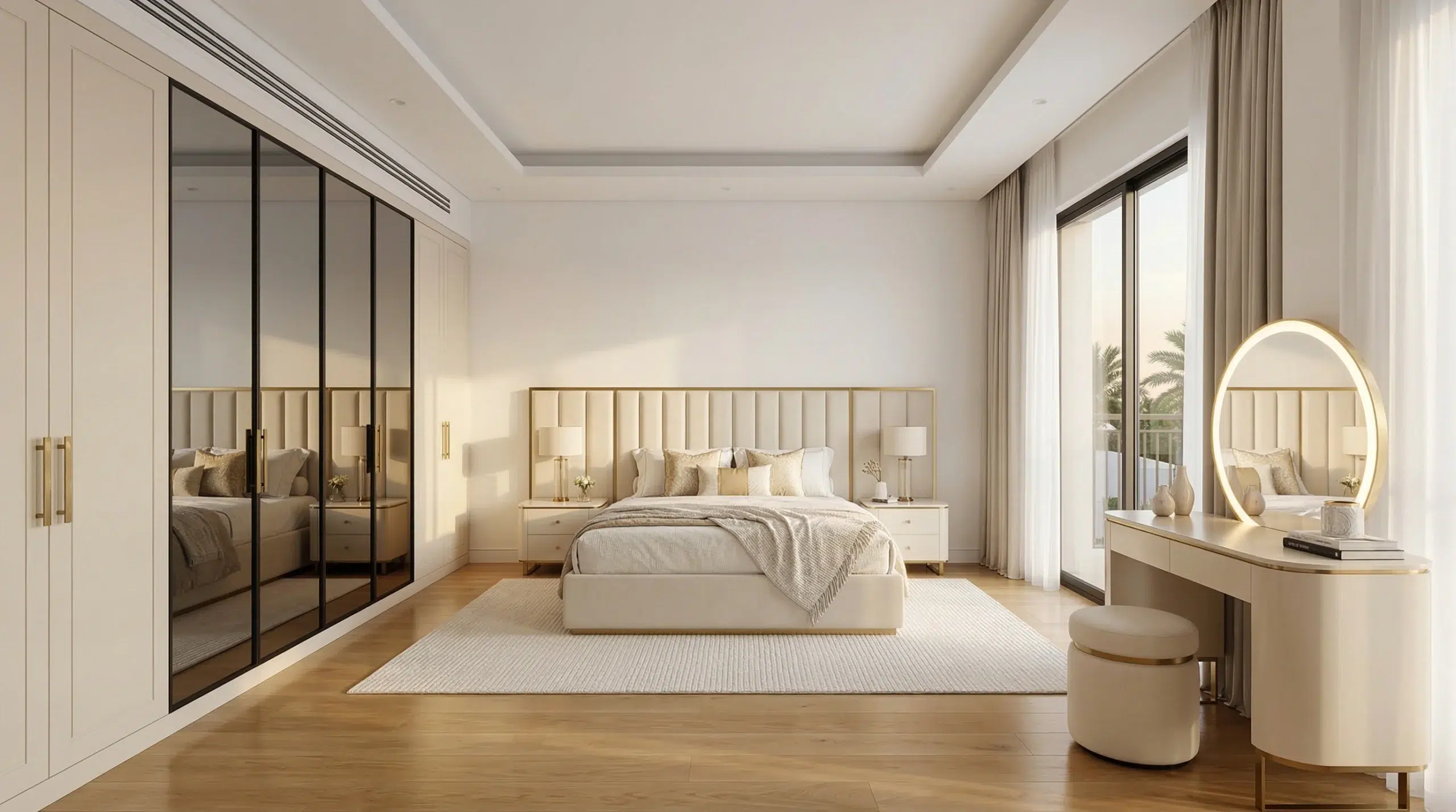 Contact Kustom Deco for custom bedroom set Dubai UAE