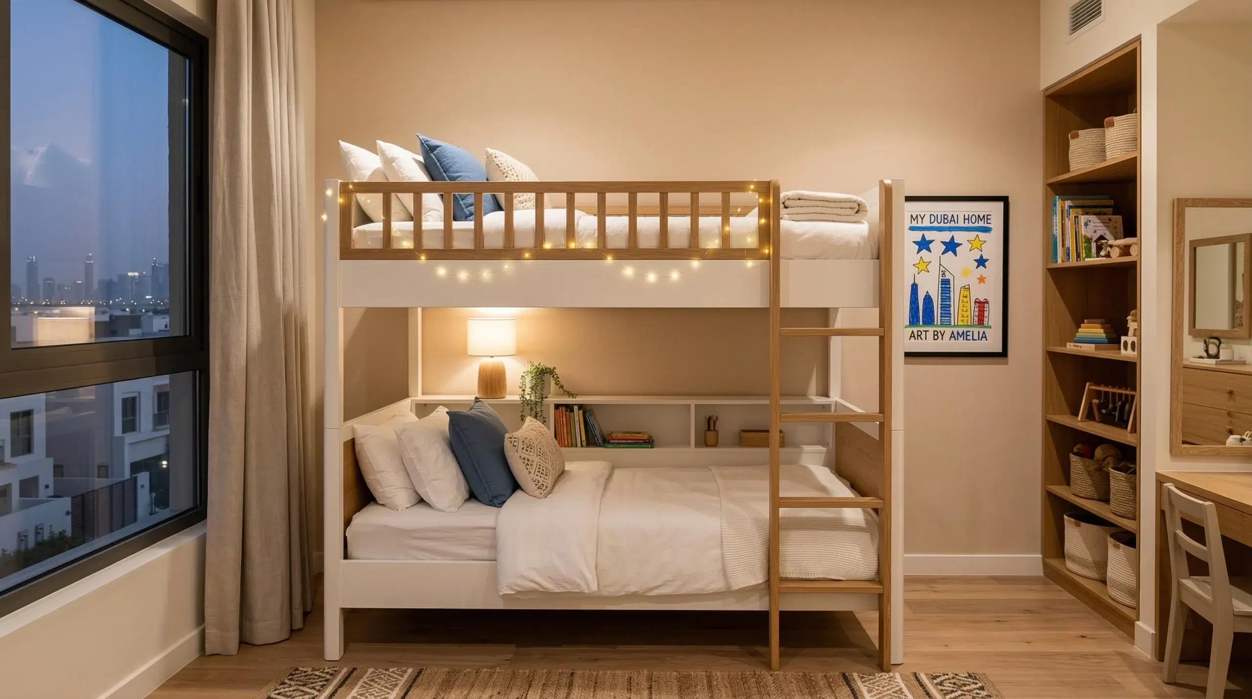 Contact Kustom Deco for custom bunk beds Dubai UAE — built to order children's furniture