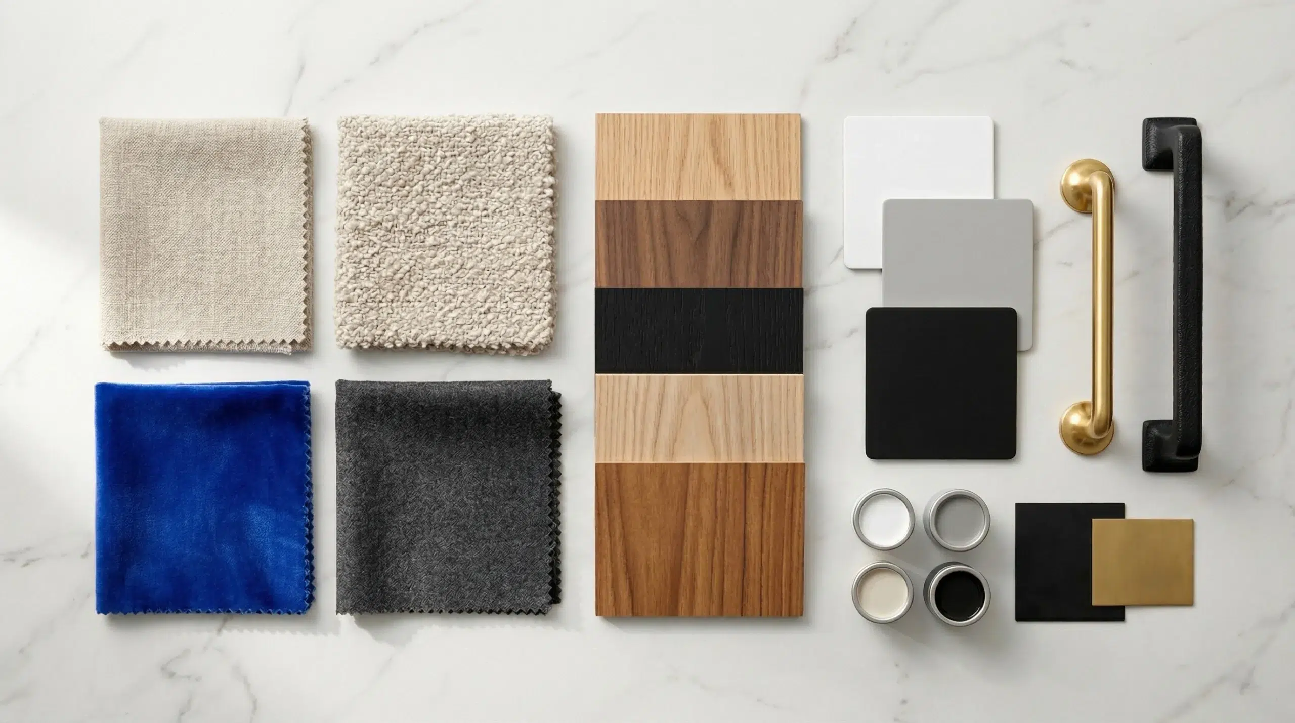 Custom nightstand Dubai fabric and finish options — Kustom Deco customization swatches