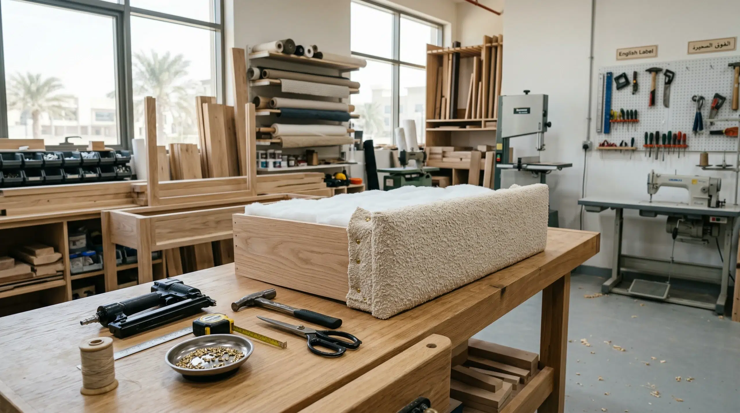 Kustom Deco custom furniture manufacturing process Dubai