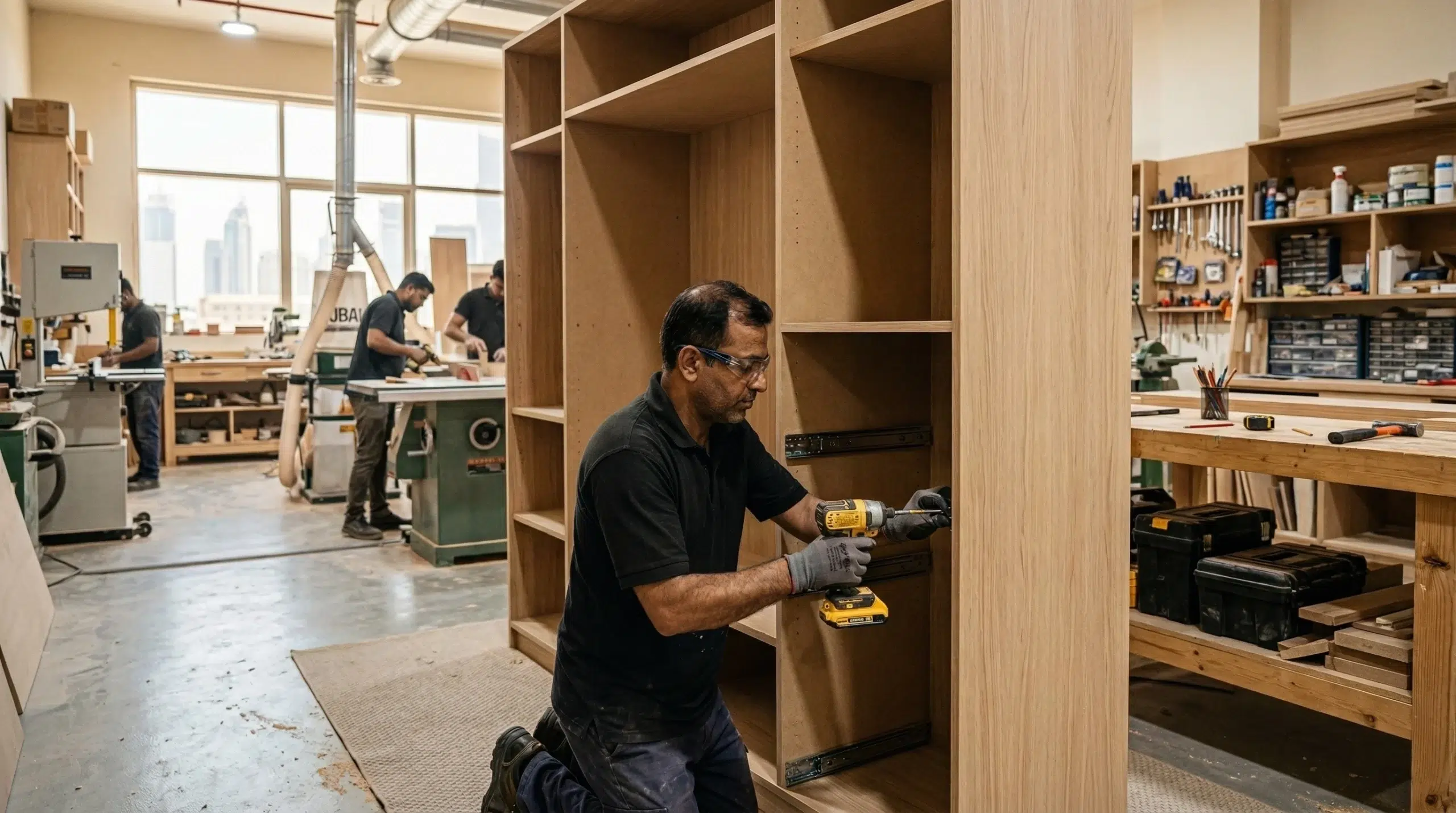 Kustom Deco custom furniture manufacturing process Dubai